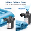 AGPTEK Powerful Electric Air Pump for Quick Inflation & Deflation