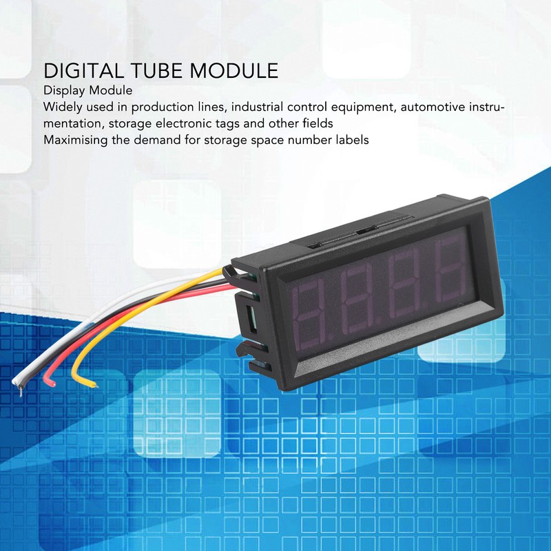 Display Module 4 Digit Multifunctional Adjustable Brightness Reliable Sturdy Durable