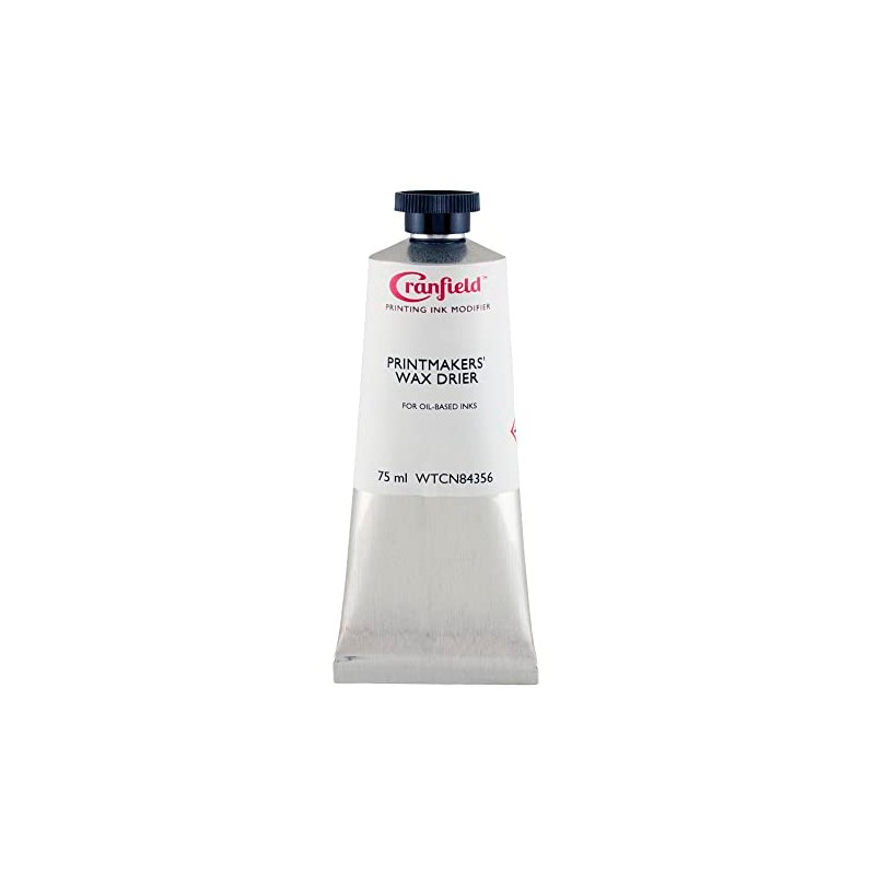Cranfield Printing Ink Modifier, Printmakers' Wax Drier, 75ml Tube