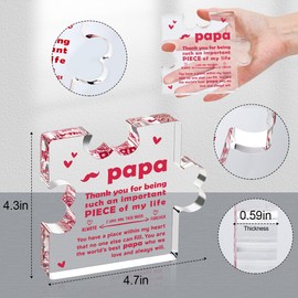 Papa Gifts for Grandpa from Grandchildren Best Grandpa Ever Gifts Thank You Gifts for Grandpa Grandfather Papa Birthday Christmas Gifts for Grandpa for Home Decorative Signs & Plaques