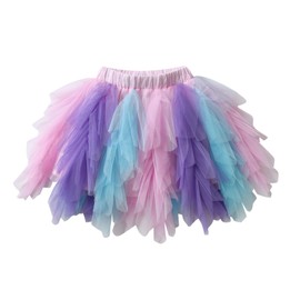 DXTON Girls Skirt Tutu for Toddler Outfits Party Tulle for 2-10 Years SK242 5T