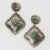 Western Jewelry for Women Silver Western Earrings Turquoise Earrings for