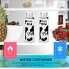 Cabilock 500 ml Milk Carton Water Bottle Cow Printed Plastic