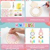 MWOOT 8 Pcs Wooden Easter Dream Catcher Craft Kits, DIY