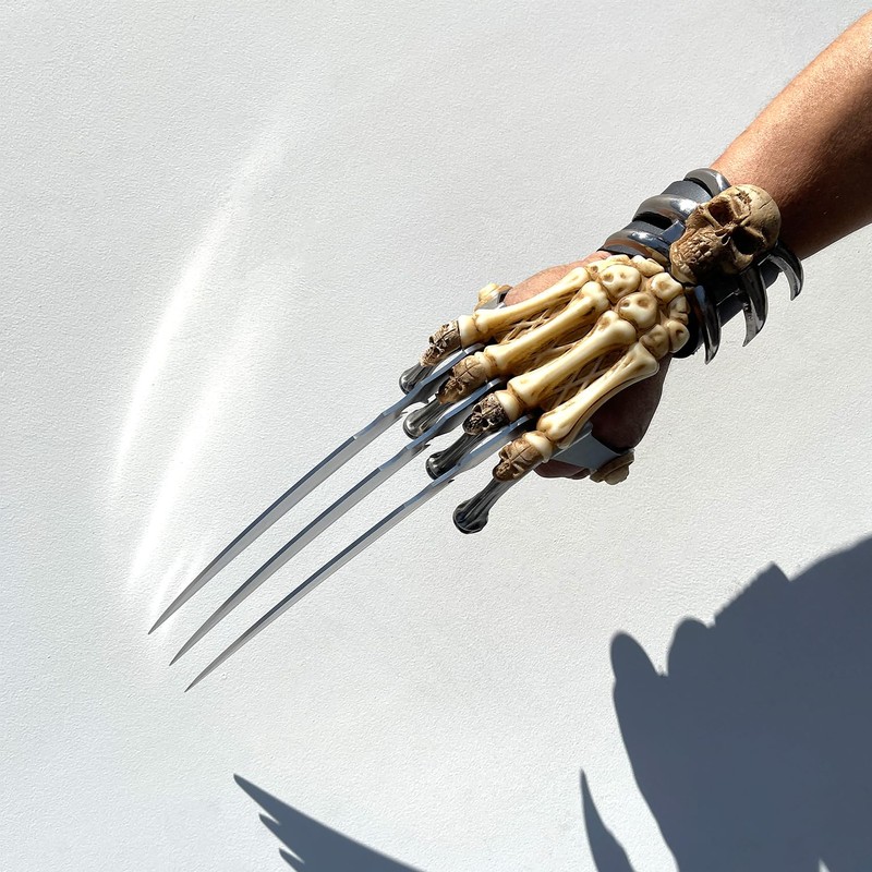 Pacific Solution 17" Polyresin and Metal Skeleton Warrior Hand Claw