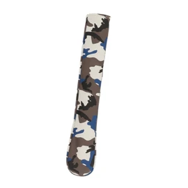 Golf Alignment Stick Cover Waterproof Thickened Plush Camo Pattern Alignment Protective Case Holder for Golf Lover Camouflage Blue