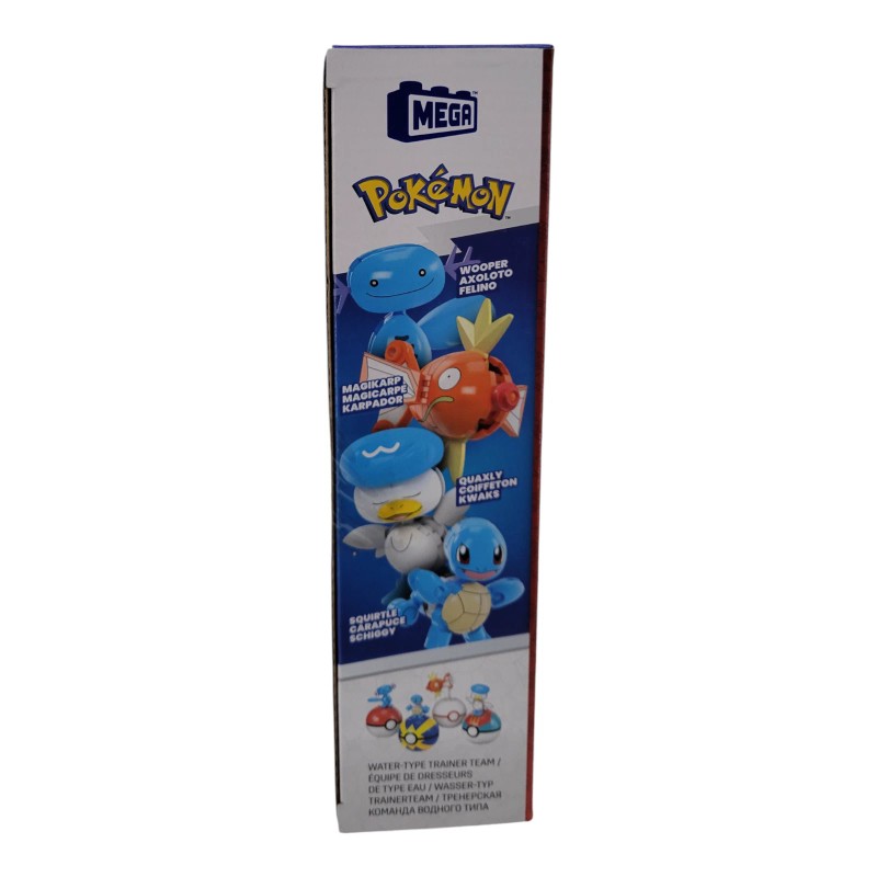 Mega Construx Pokémon Water Type Trainer Team Action Figure Building