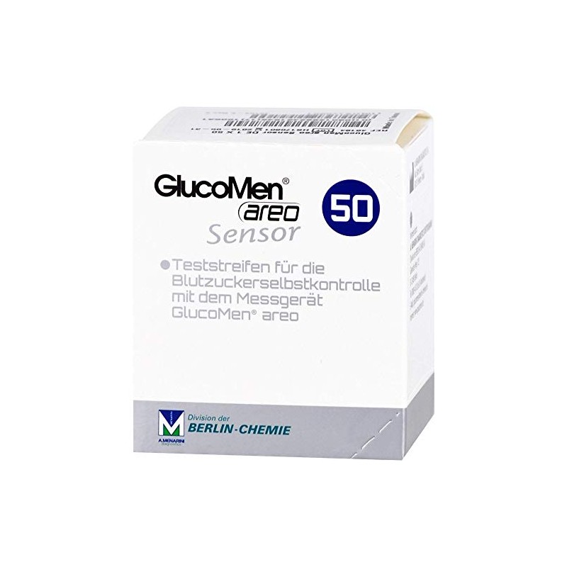 Glucomen areo Sensor Test Strips Pack of 50