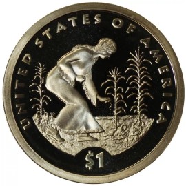 2009-S  DCAM GEM Proof Sacagawea Native American $1 Coin