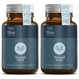 Toronjil 500 mg | 60 Capsulas Veganas | Suplemento De Alta Concentracion | Relajacion Y Equilibrio Emocional | Apoyo Digestivo | Sin Gluten Ni Lactosa | DUO | TIBA SALUD
