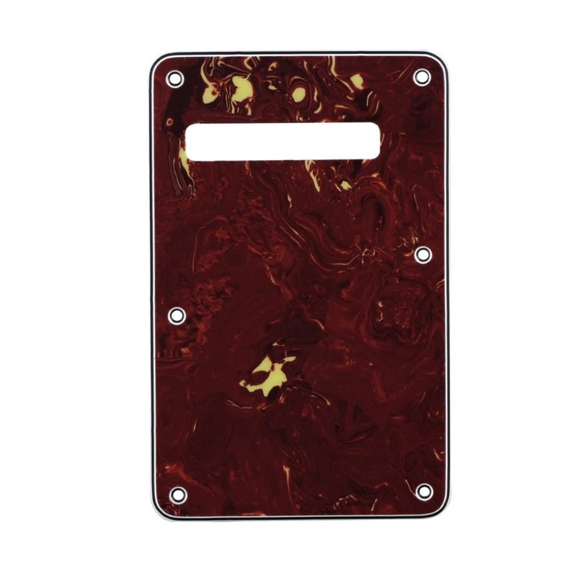 Guitar Anatomy Strat Stratocaster Electric Guitar Back Plate Trem Tremolo