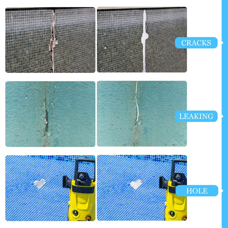 Pool Putty - 2 Part Epoxy Pool Putty for Leaks