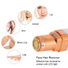 Compact Cute Lipstick Shape Mini Electric Hair Remover Face Body