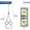 Doscpe Curved Dog Grooming Scissors 7.28 inches Round Tips Pet