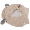 Knitted Rabbits Ear Pet Hat Noise Protection Warm Dog Grooming