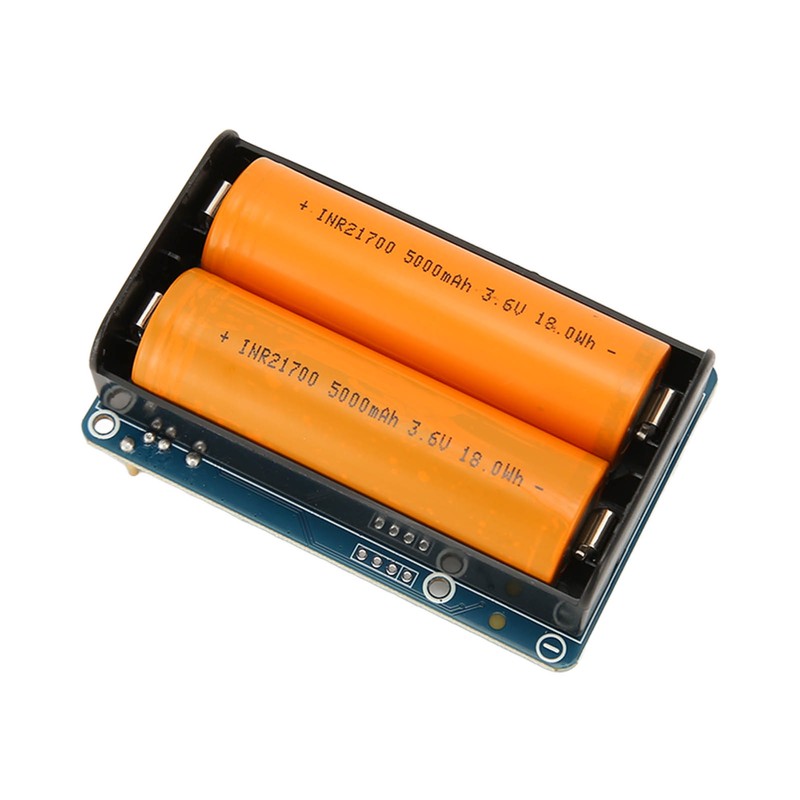 Power Supply UPS Module 5V Output Micro USB 21700/5000mAh I2C