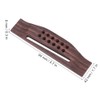 12 Strings Guitar Bridge, Rosewood Bridge Saddle for 12-String Acoustic
