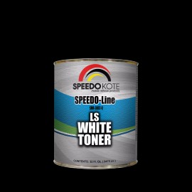 Speedokote Low Strength White Toner for automotive base coat formulas, quart SMR-3802-Q