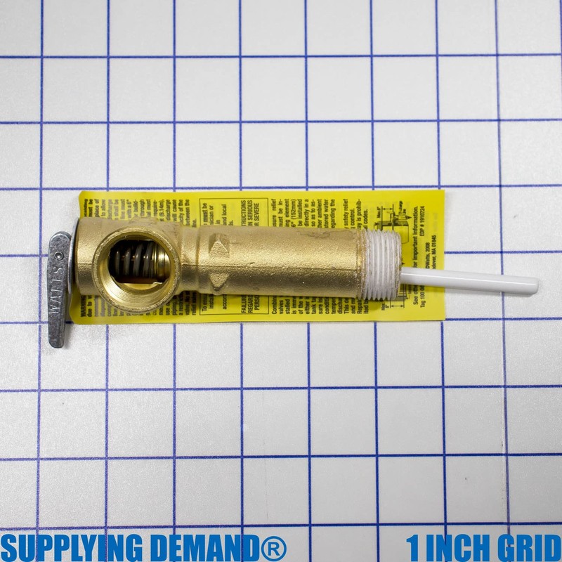 Supplying Demand SP12575B Water Heater Temperature and Pressure Relief Valve