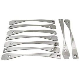 Dcenti DW29 DDW29P2295 Chrome Wheel Inserts Set of 9 Fits 22 Inch DW29 Wheel