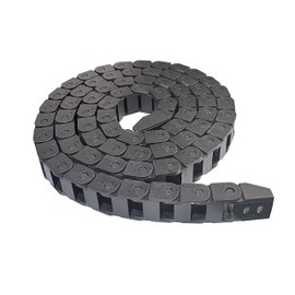 RANIT R18 Internal Size 10X15mm 4.9 Feet Length Black Plastic Drag Chain Cable Wire Carrier for 3D Printer CNC Machines
