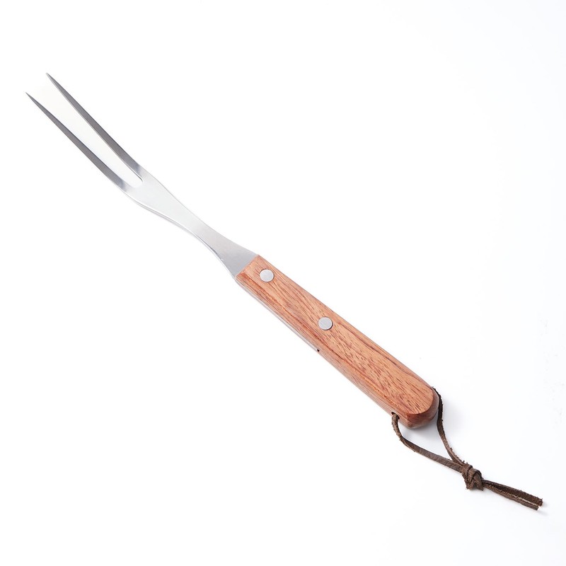 Granny Fork, 10 in 2-Tine 420 Stainless Steel Cooking Fork