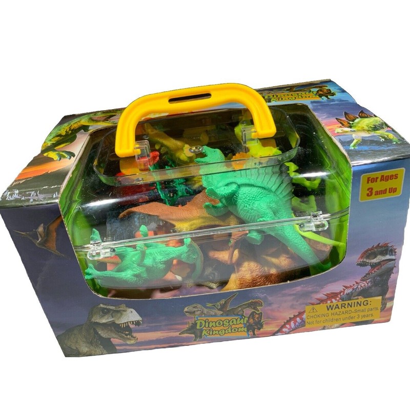 Dinosaur 12 Pieces Dinosaur Animal Play-set STEM Education Toy w/