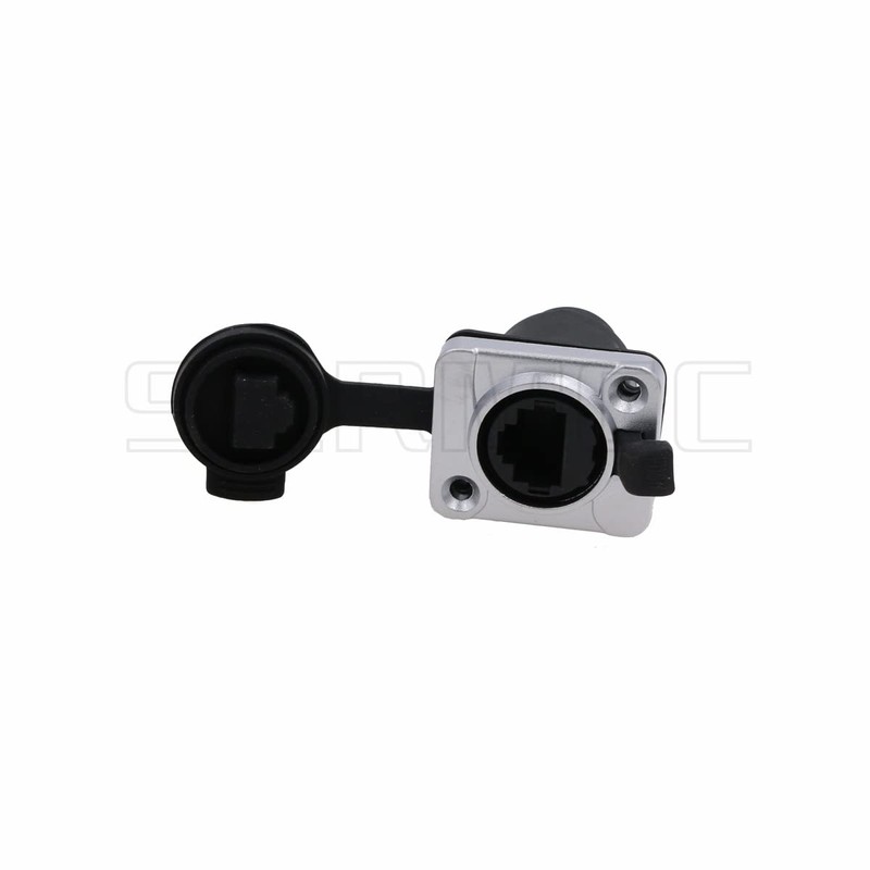 SZRMCC RJ45 Panel Mount Connector Cat5e RJ45 Ethernet Female LAN