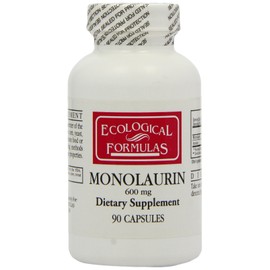 Ecological Formulas Monolaurin 600mg - 90 Capsules
