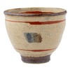 Marui Pottery MR-3-4043 Shigaraki Ware Hechimon Tea Cup, Capacity Approx.