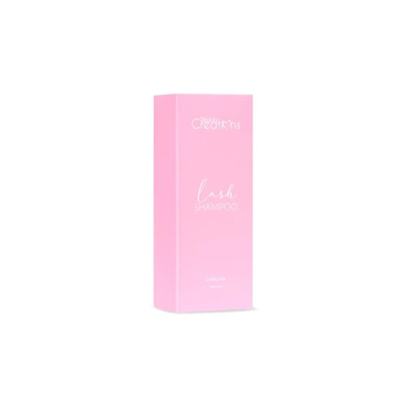 Beauty Creations shampoo para pestañas con brocha y cepillo