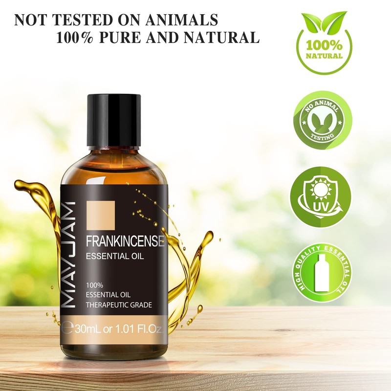 MAYJAM Essential Oil, Frankincense Aroma Oil, 1.0 fl oz (30
