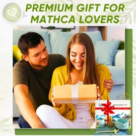 Matcha Whisk Set - 7pcs Matcha Set Including Bowl with Spout, Bamboo Whisk and Accessories | All-in-One Matcha Kit for Matcha Latte Lovers | Japanese Matcha Set Whisk And Bowl for Tea Ceremony