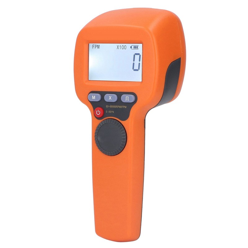 Stroboscope LCD Digital Display LED Flash Tachometer 1500LX 60‑99999RPM Tool
