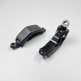 HUYILUN0104 2 PCS Rear Quarter Glass Window Latch Black Compatible with Toyota Pickup Hilux 1989-1997 Tacoma 1989-1999