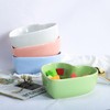 (Blue) - WAIT FLY Heart-Shaped Bowls for Salad Soup Snack