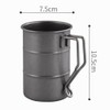 Plmvhpb 1 boccale da birra in stile retrò industriale, 304,