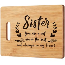 Sister Bff Bestie Cutting Board Gift - You're A Cut Above The Rest