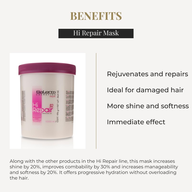 SALERM - Hair Repair Mask - Hi Repair Mask 02-1000