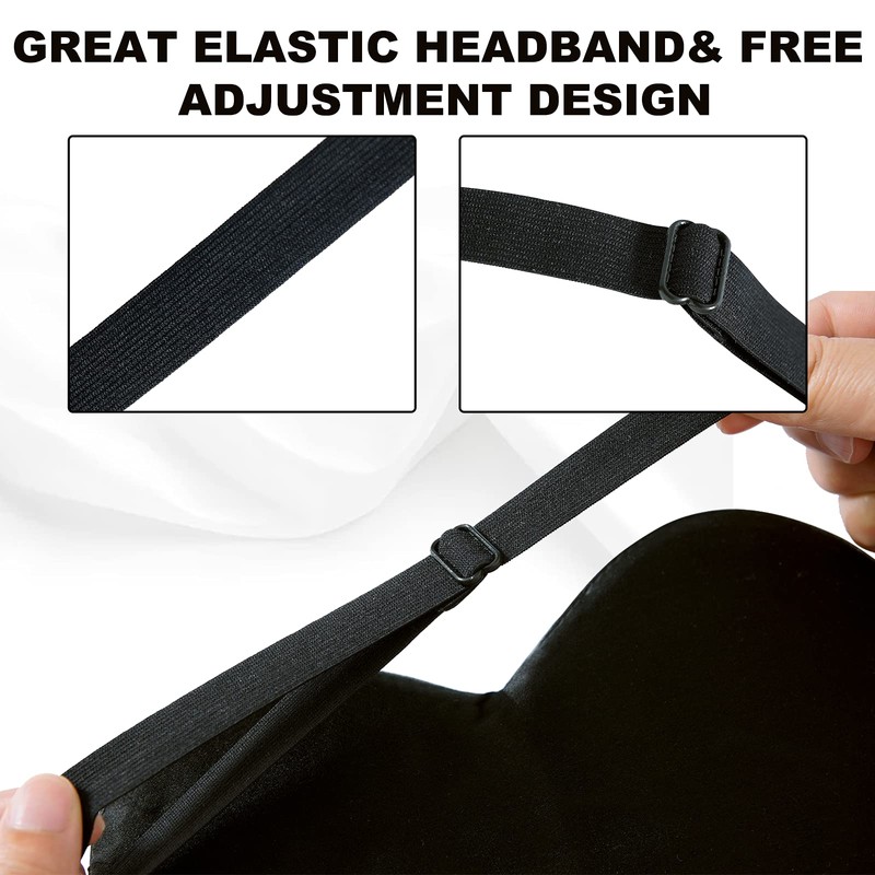 100% Natural Silk Sleep Mask for Relieving Fatigue & No