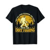Bigfoot Dirt Fishing Metal Detecting Funny Metal Detector T-Shirt