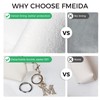 Fmeida PU Leather Pencil Pen Case Slim Design Pens Bag