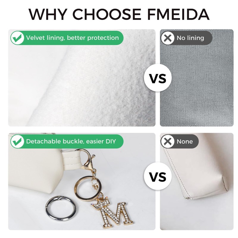 Fmeida PU Leather Pencil Pen Case Slim Design Pens Bag