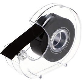 STOBOK Magnetic Tape Dispenser, Flexible Magnetic Tape Magnetic Strip with Adhesive Backing and Tape Dispenser, Magnetic Tape Roll for Crafts DIY Projects Home Office Use