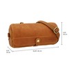 Gusti Roberto Handlebar Bag Leather 2-in-1 Bicycle Bag Vintage Brown