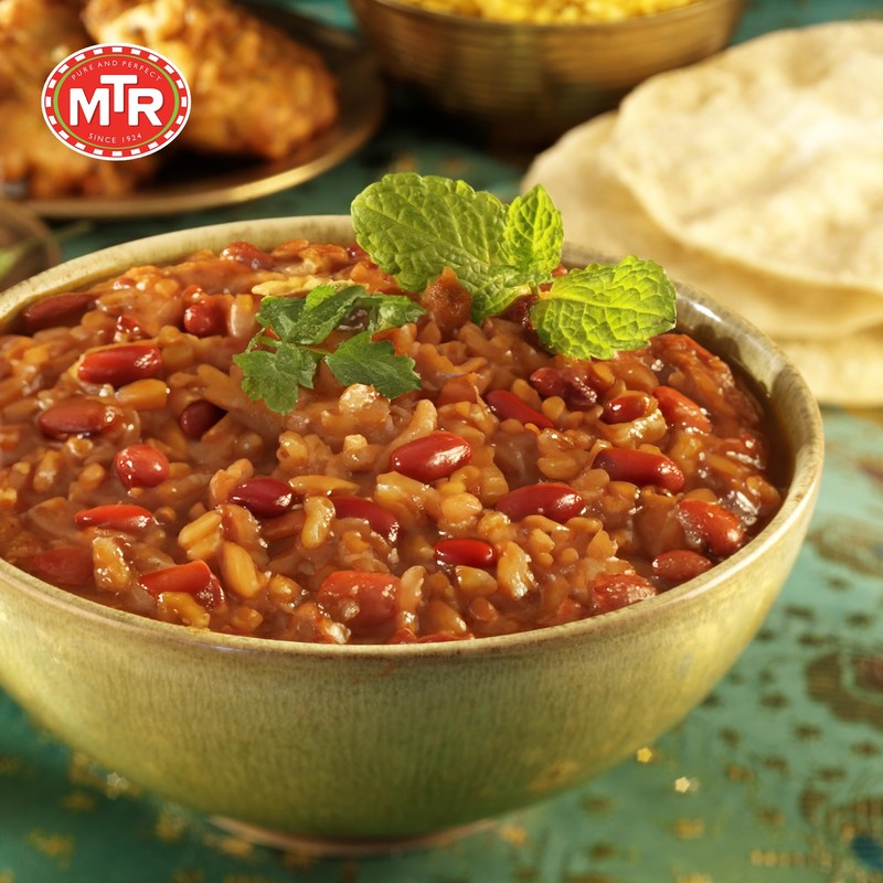 MTR Ready-To-Eat: Rajma Chawal - Red Kidney Beans Rice -