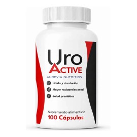 Uro Active Suplemento Alimenticio 100 Capsulas Apoyo Prostat