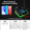 Headphone Stand with Wireless Charger Gaming Headset Holder 2 IN