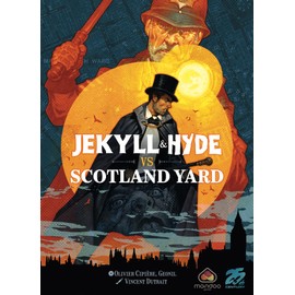 Jekyll and Hyde vs Scotland Yard, Two Player Cooperative Trick Taking Card Game - 25th Century Games