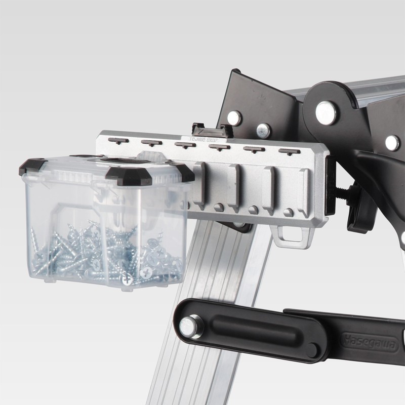 Tajima Safety System Safety Holder for Stepladders, Clamp-Type Metal, 6-Step